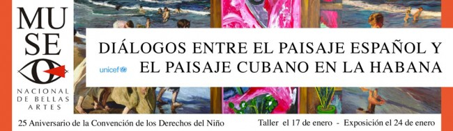 Dialogues between Spanish and Cuban landscape landscape in Havana