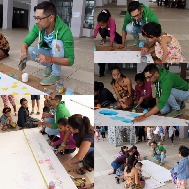 Taller infantil: "Diálogos entre el paisaje español y el paisaje cubano ". Museo Nacional de Bellas Artes de  Cuba